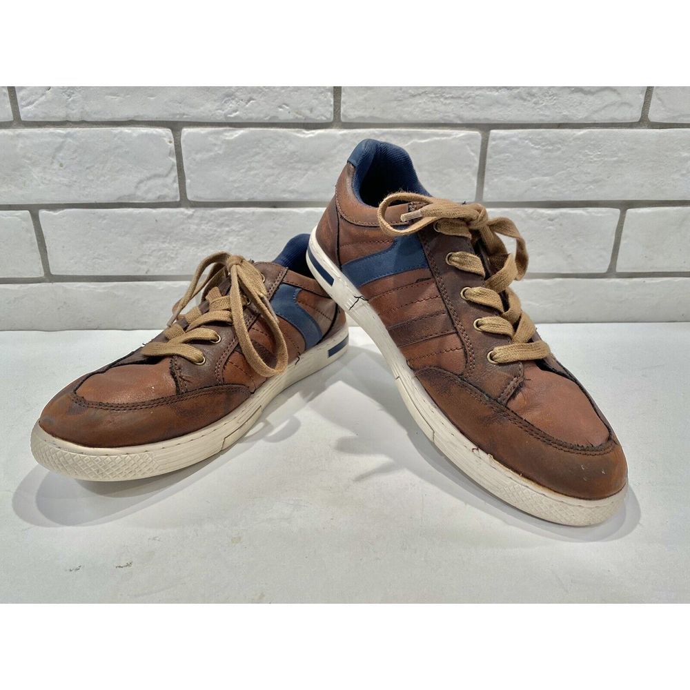 STEVE MADDEN BTRAKK‎ SZ 6 Kid Children Youth Boy Girl Faux Leather Lace up Shoe